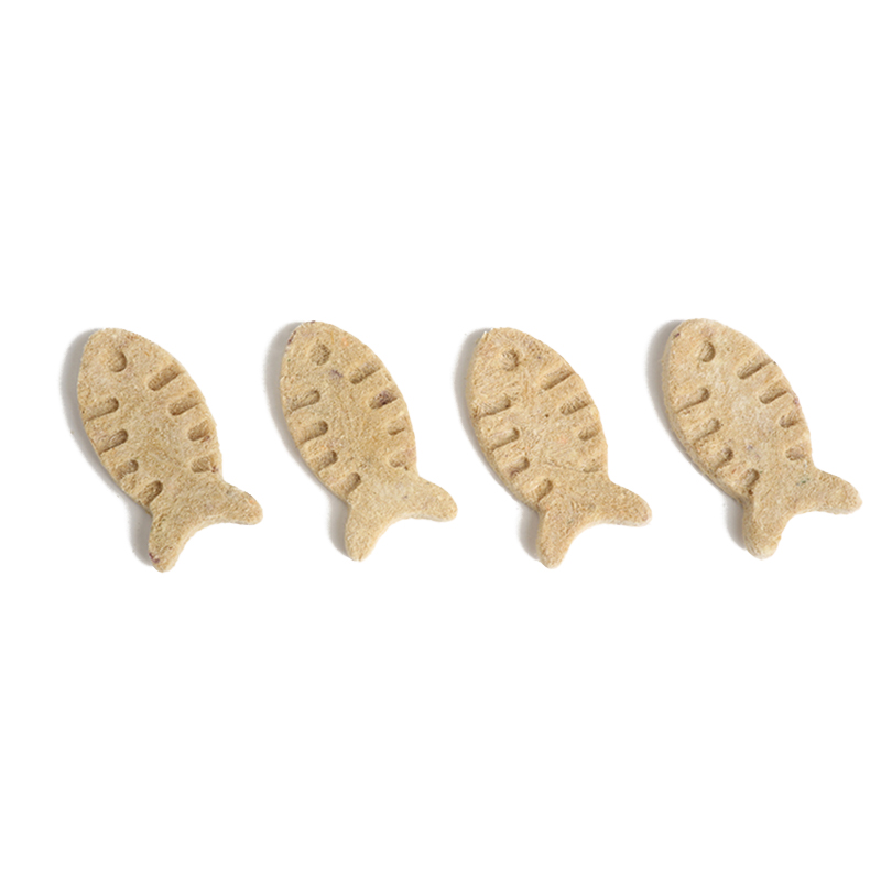 Freeze-dried fish-type raw bone meat patties